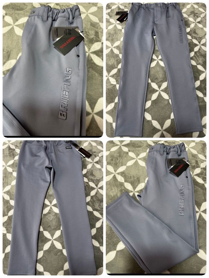 BRIEFING GOLF 3D LOGOパンツ　GREY