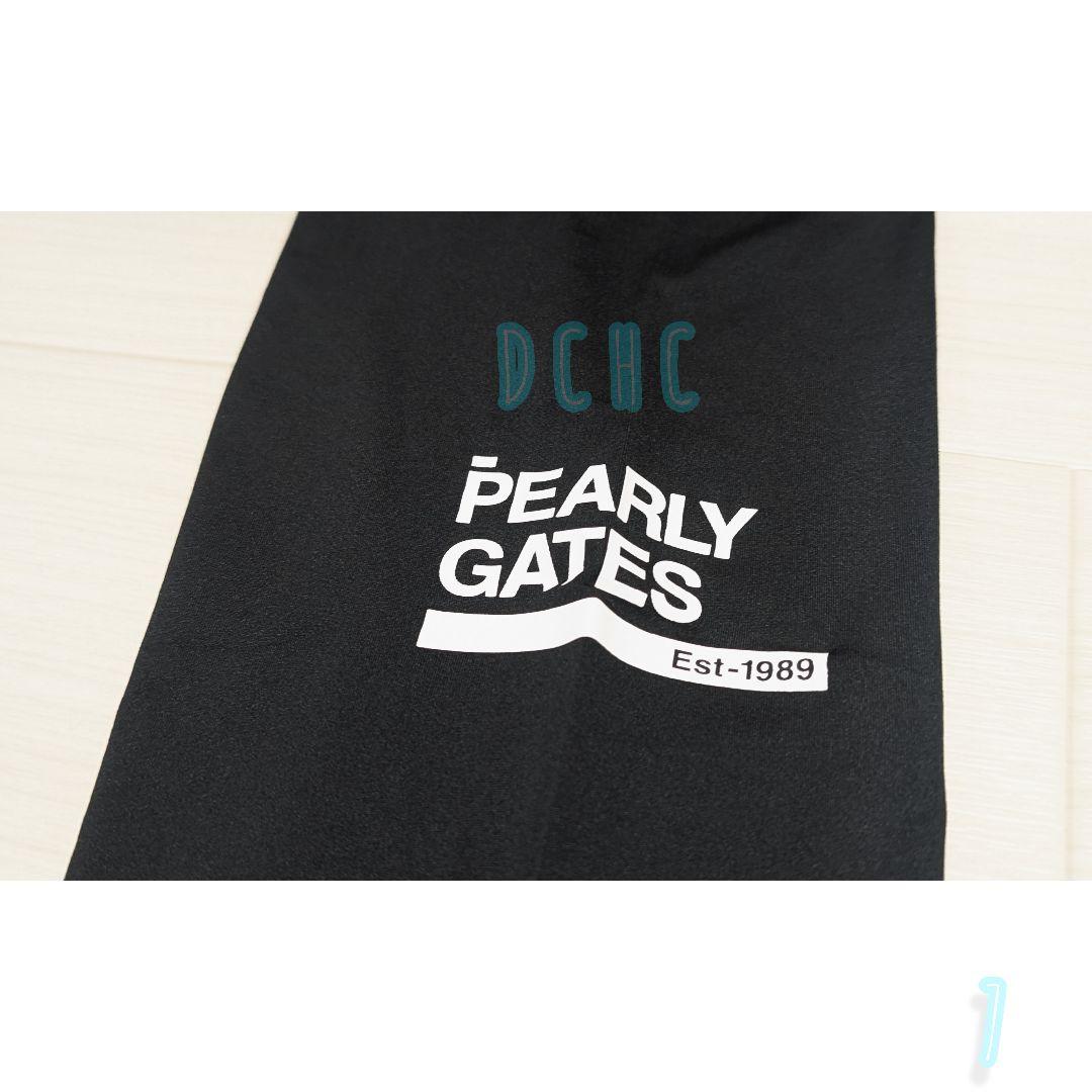 新品 【サイズ７(２ＸＬ)】【ブラック】パーリーゲイツ　長袖　ハイネックシャツ