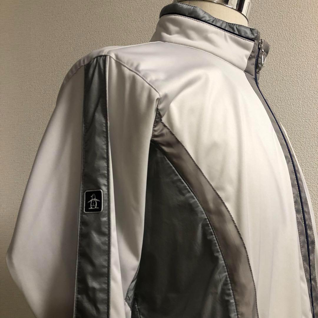 マンシングウェア◆ジップアップ 撥水ジャケット◆グレー Lサイズ