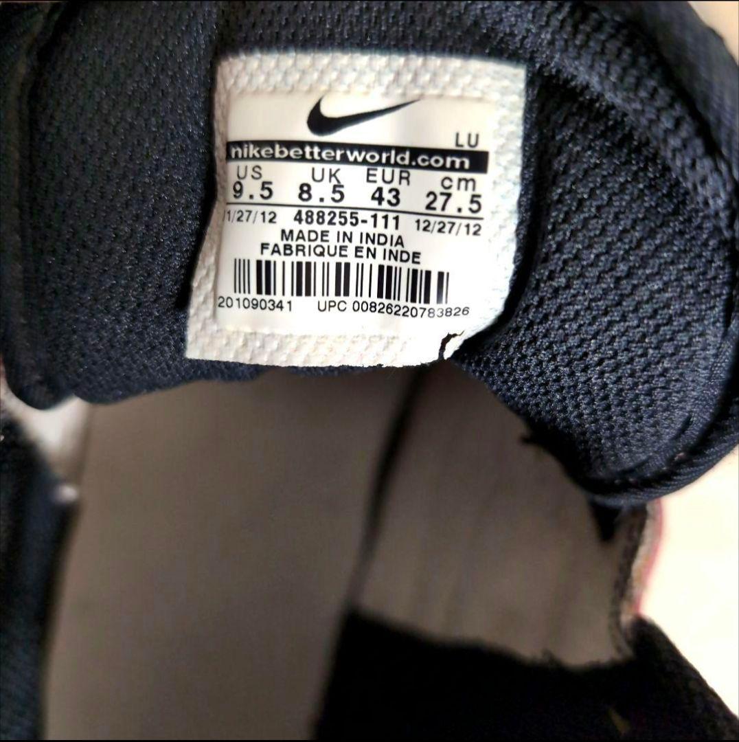 dm33 NIKE スニーカー バックボードツー 27.5cm 赤×白×黒