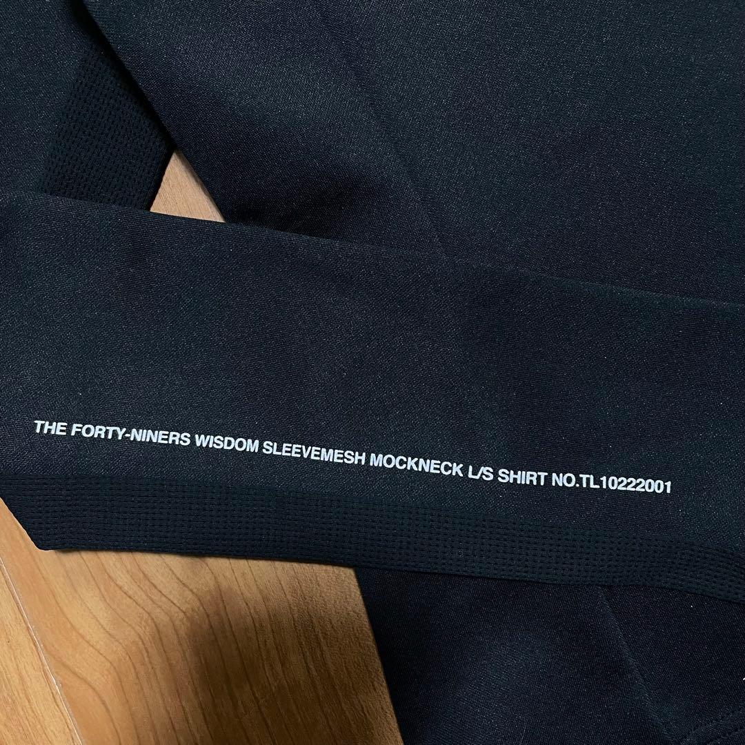 TFW49 モックネック　ロングTシャツ ブラック　M レディース　ゴルフ