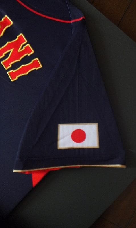 大谷翔平 WBC2023 侍JAPAN AWAYレプリカユニフォーム（刺繍）額入