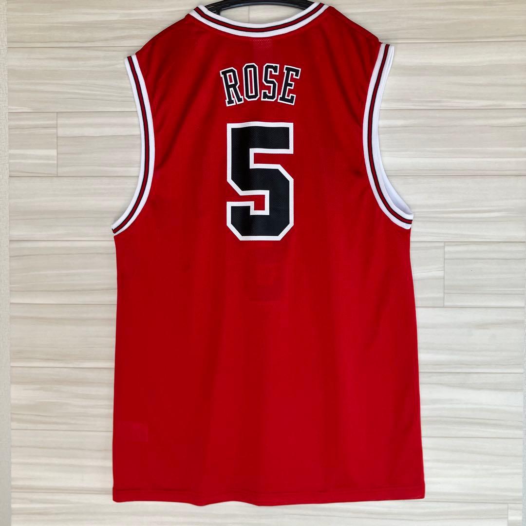 BULLS ジェイレン・ローズ ROSE ＃5 NBA ユニフォーム シャツ