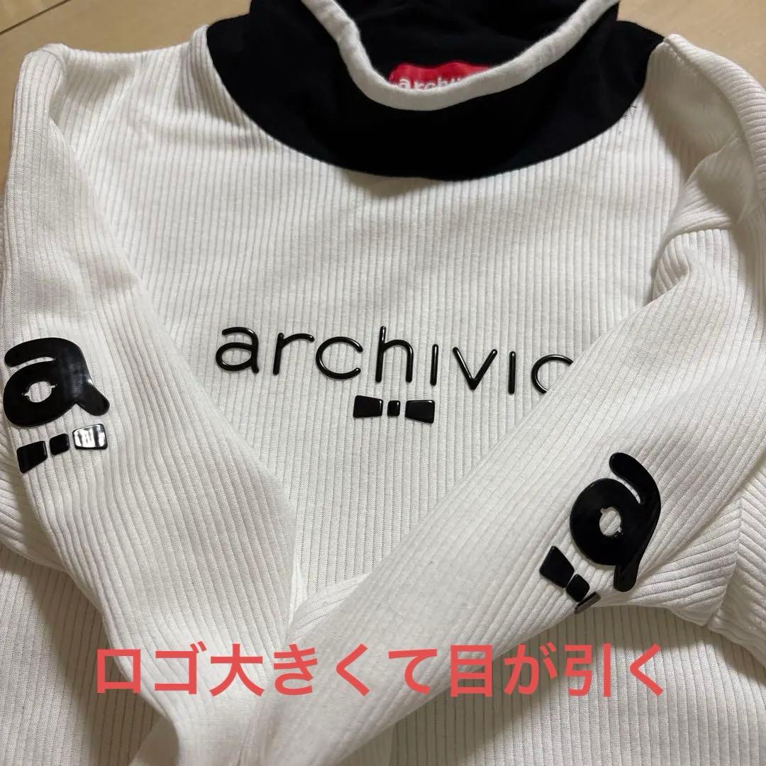 アルチビオ　archivio TEAM ワンピース　モックネックシャツ　2点