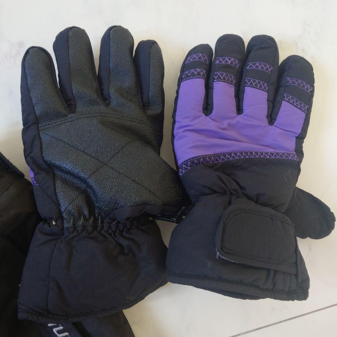 美品　Columbia スキーウエア レディース上下セット＋グローブ