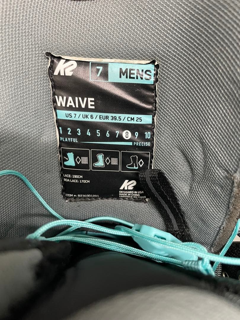 K2 WAIVE スノーボードブーツ 25.0cm
