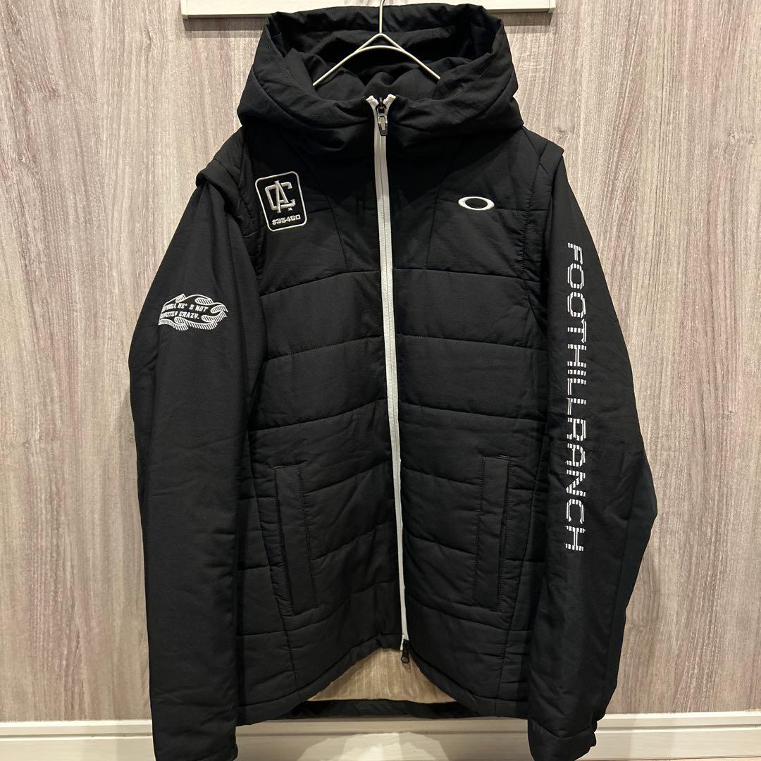 【美品】OAKLEY 中綿ハイブリッドジャケット ゴルフFOA404253 古着