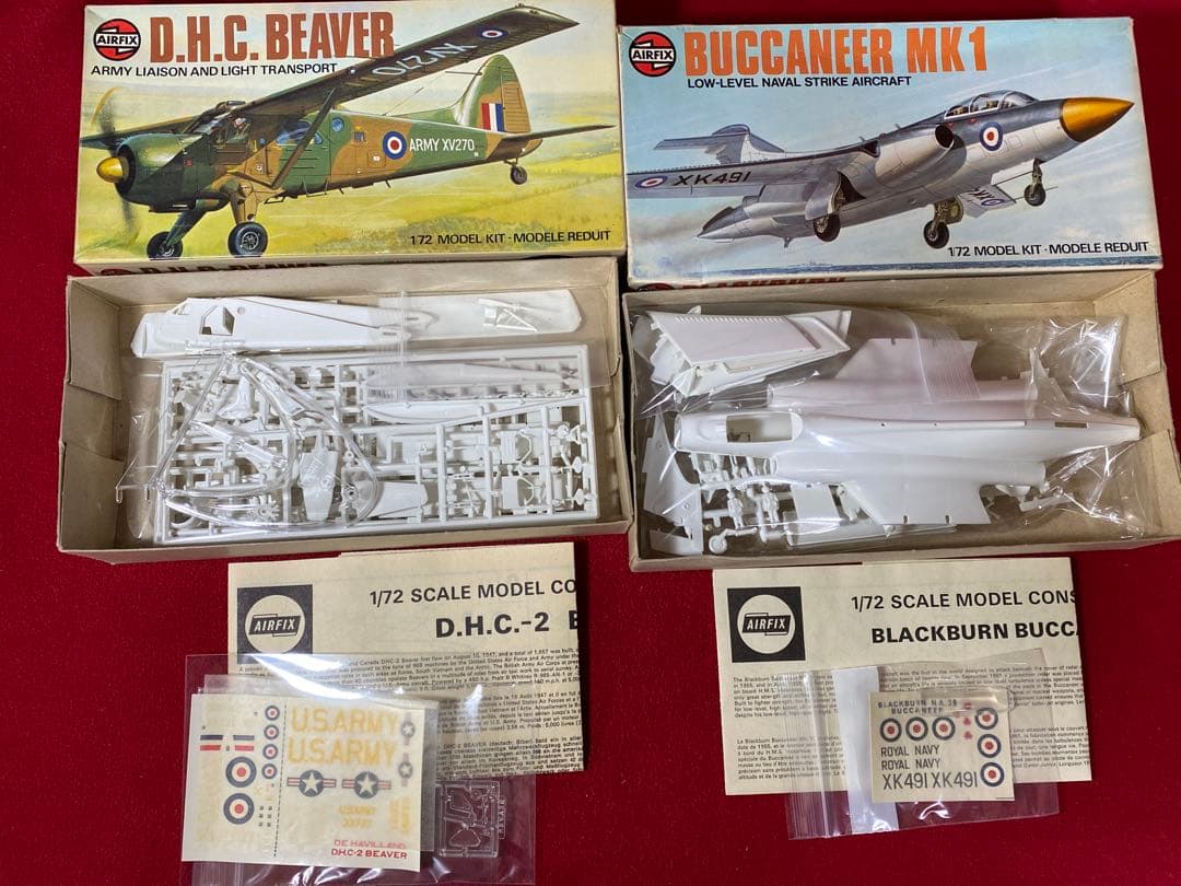 エアフィクス1/72 H.S ホーク 他 イギリス機 全12個セット
