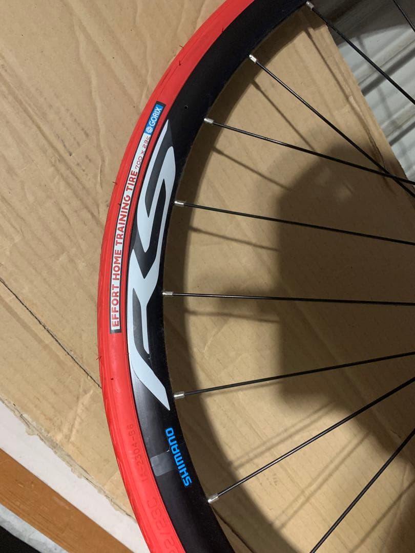 RS 完組ホイール ブラック・レッド