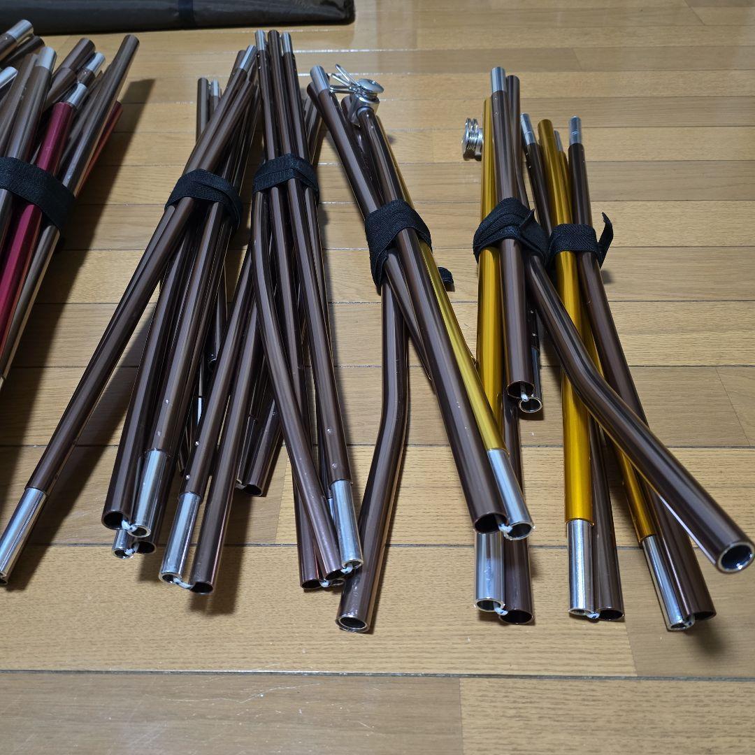 Coleman マスター コクーン 2024 リミテッド その②ポールのみ