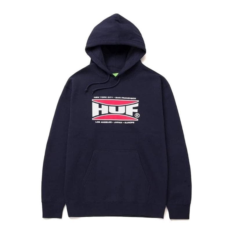 HUF メンズ XL PF00519 NAVY