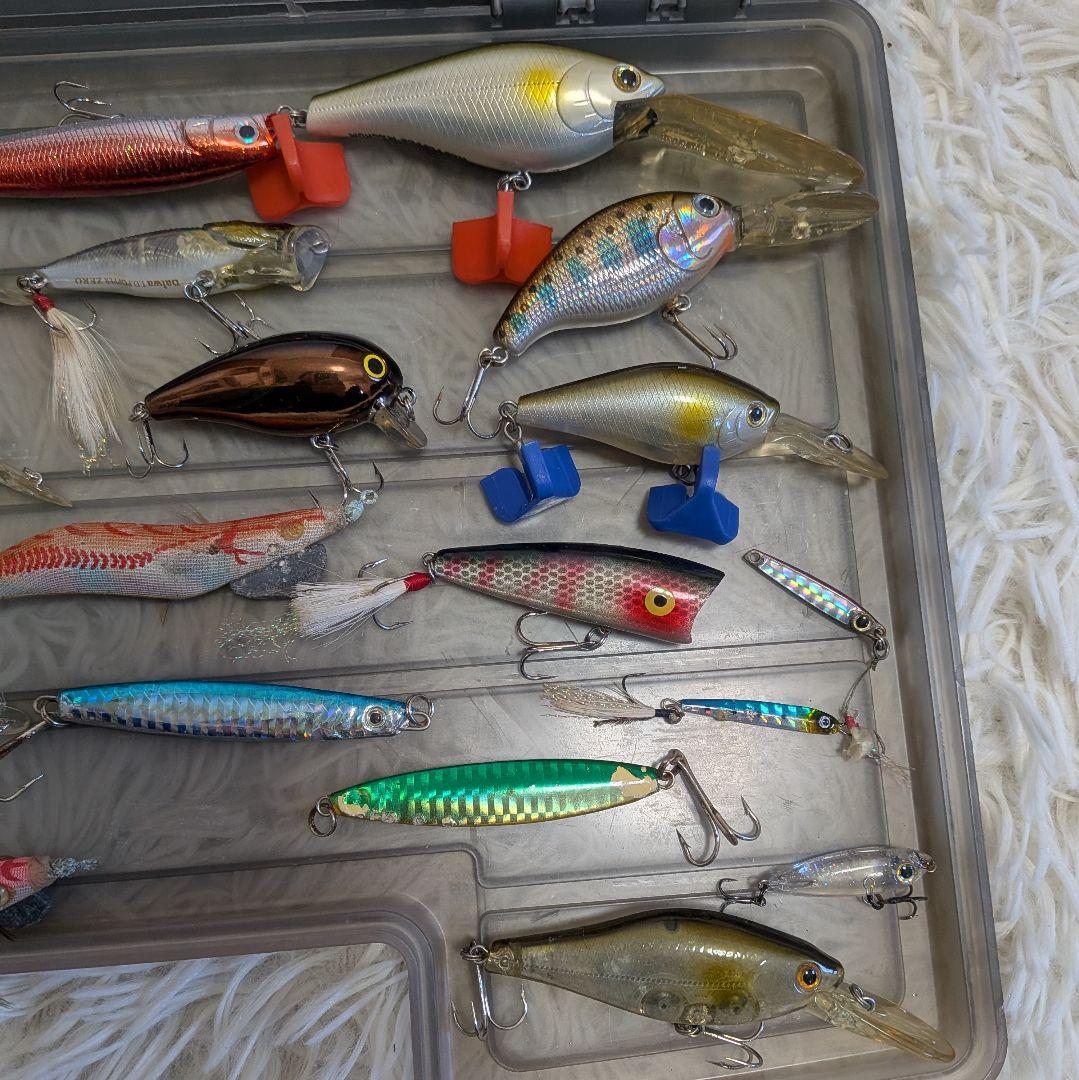 釣り ルアー フライ エギ まとめ売り 42点 フグ エビ 等