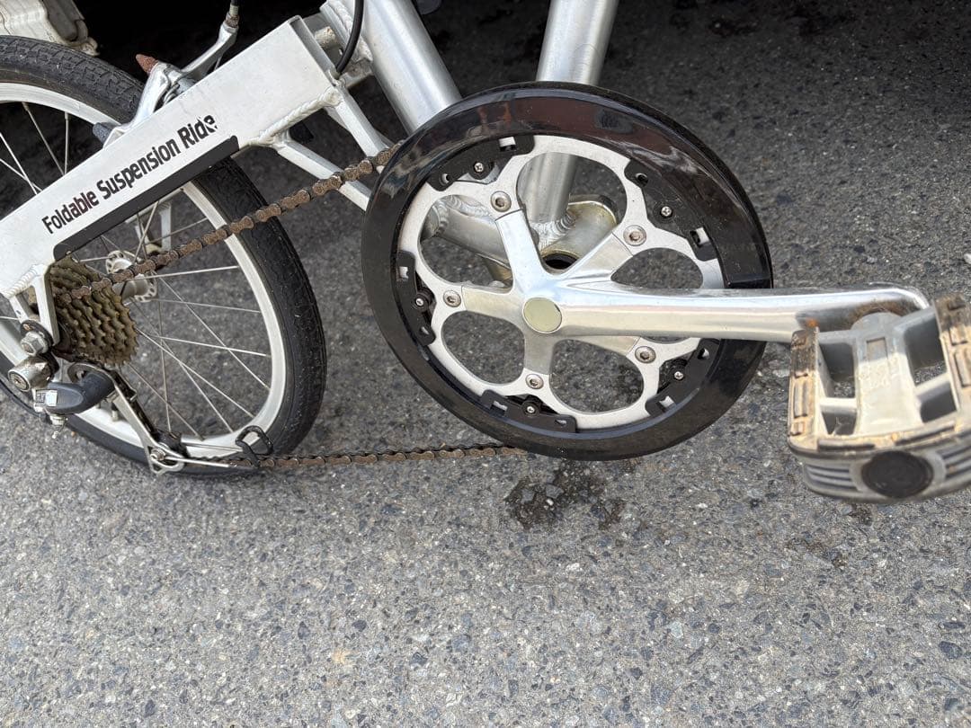 VELO BD-1 折りたたみ自転車 シルバー