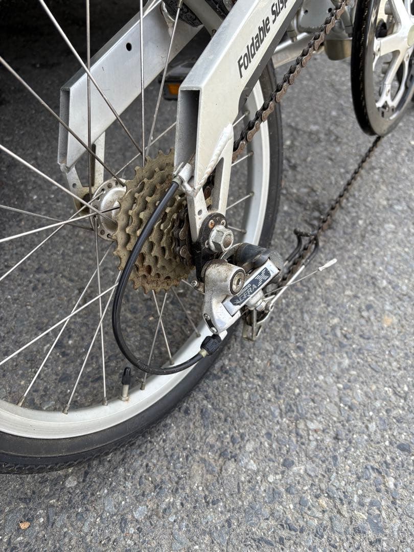 VELO BD-1 折りたたみ自転車 シルバー