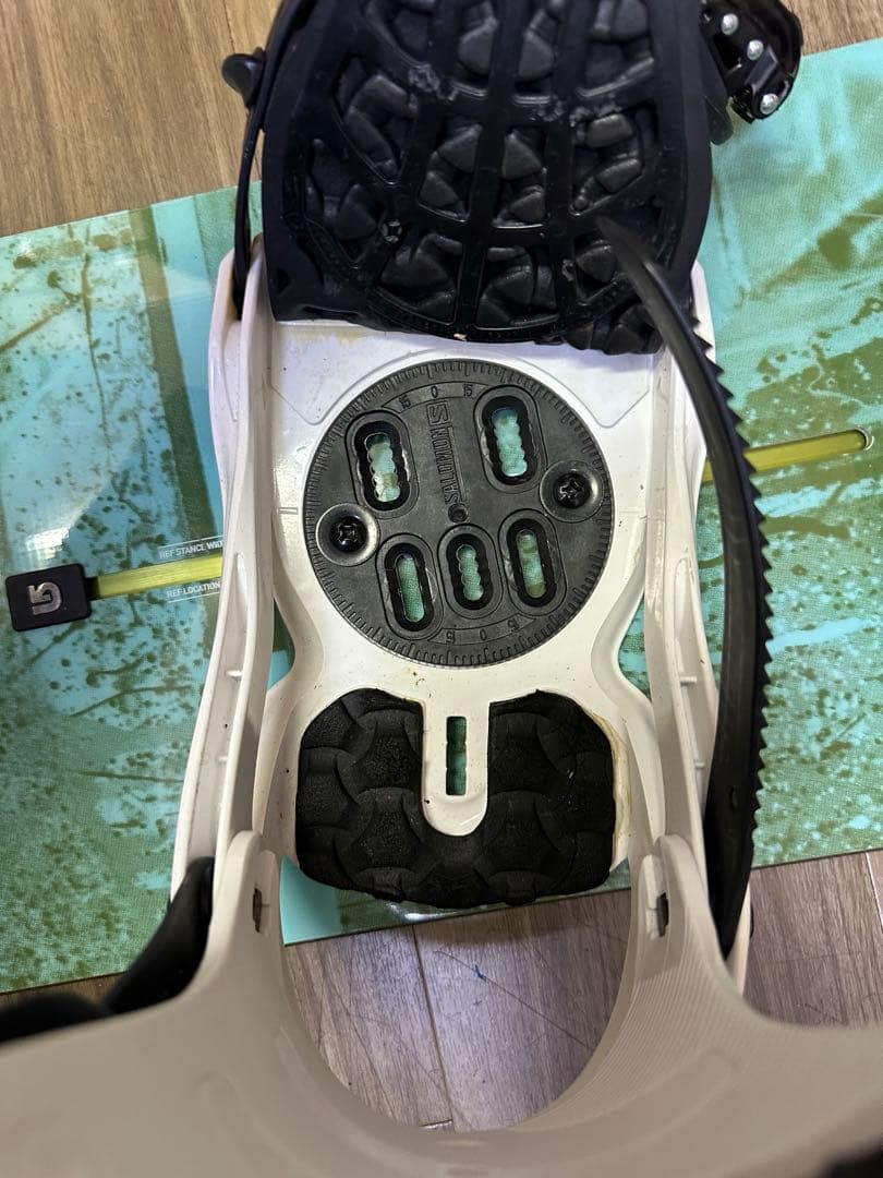 スノーボード Burton 152cm ビンディングSalomon size M