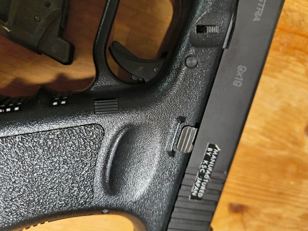 KSC　G19 グロック19 HW ガスブローバック マガジン×3 ジャンク