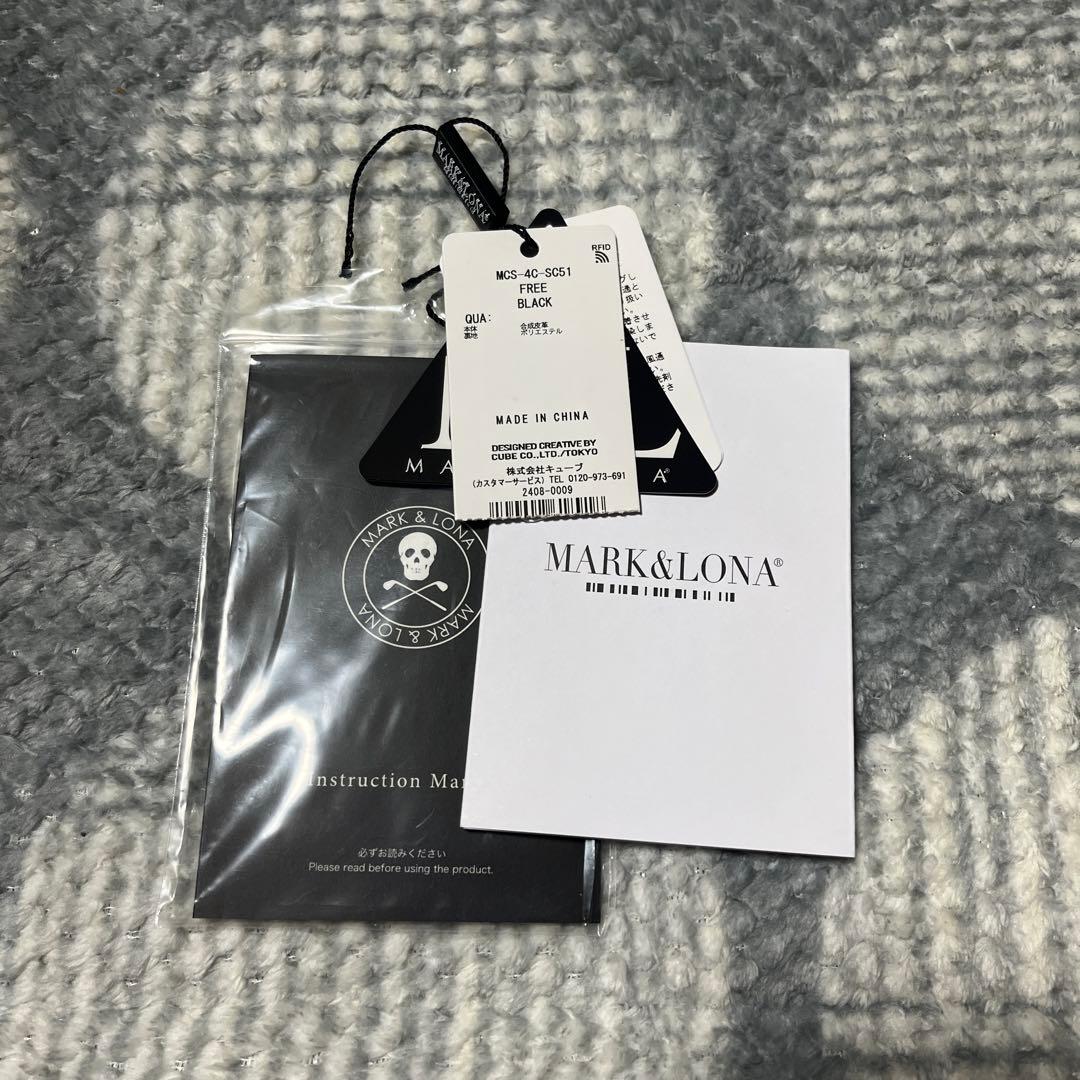 MARK&LONA ブラック ゴルフバッグ 美品♡ヘッドカバー付き