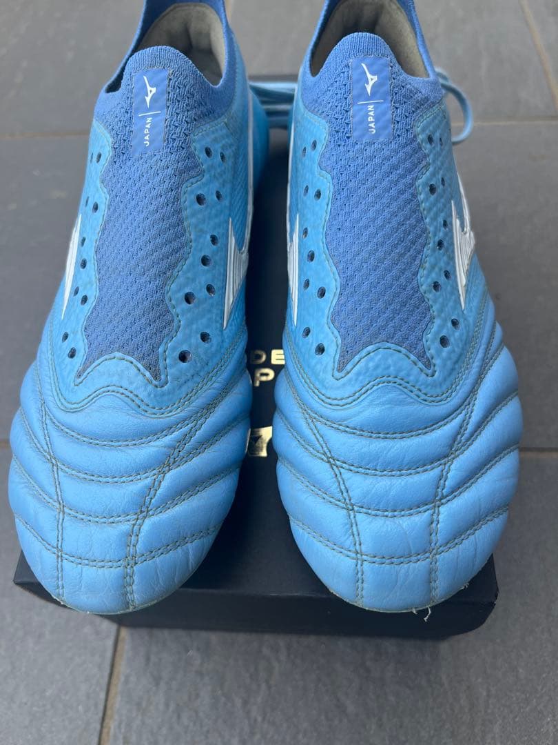 Mizuno サッカースパイク モレリアネオ4 ベータ ライトブルー 23.0㎝