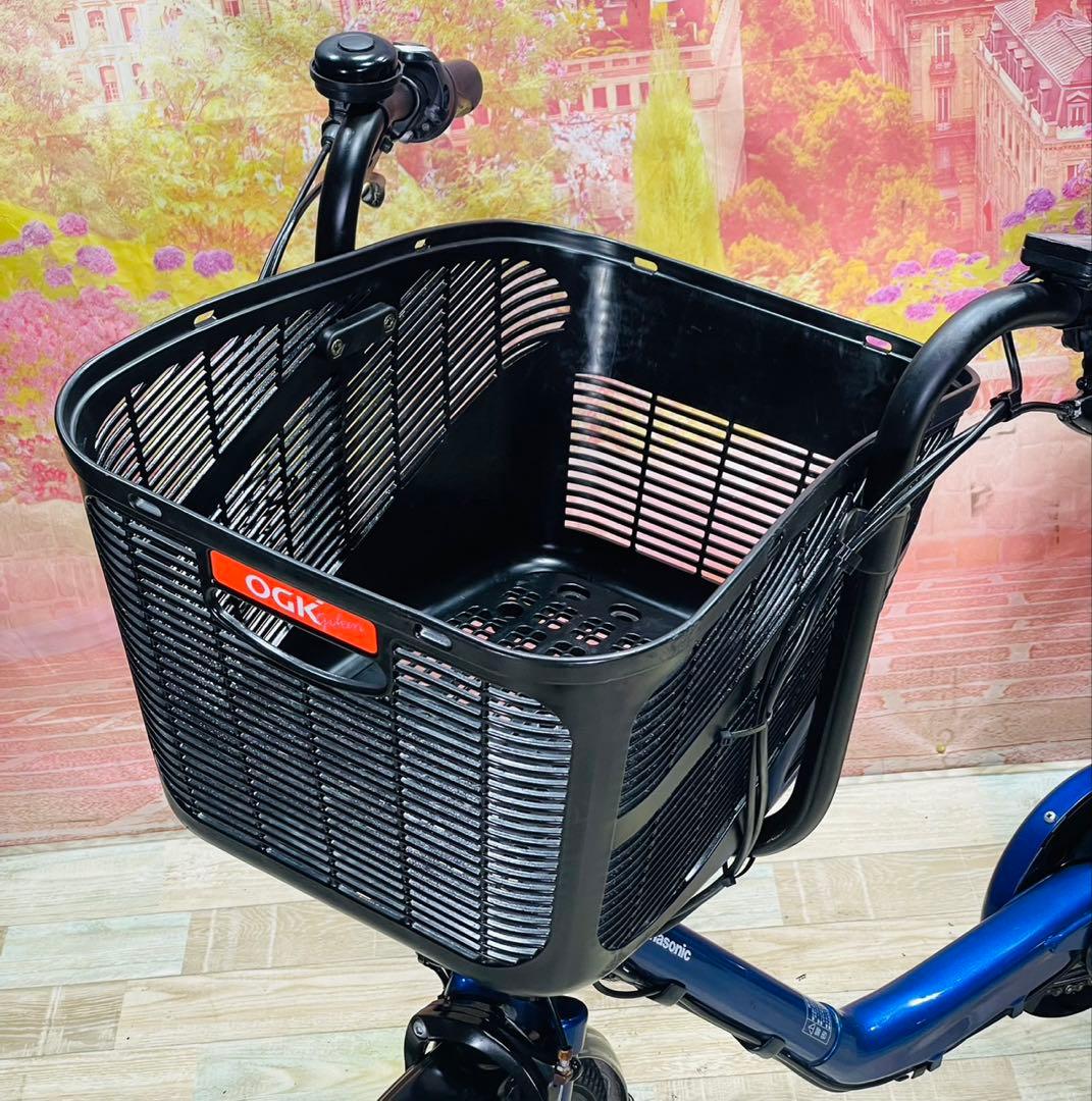 ZK3846 電動自転車 パナソニック ギュット 子供乗せ 20インチ 送料無料