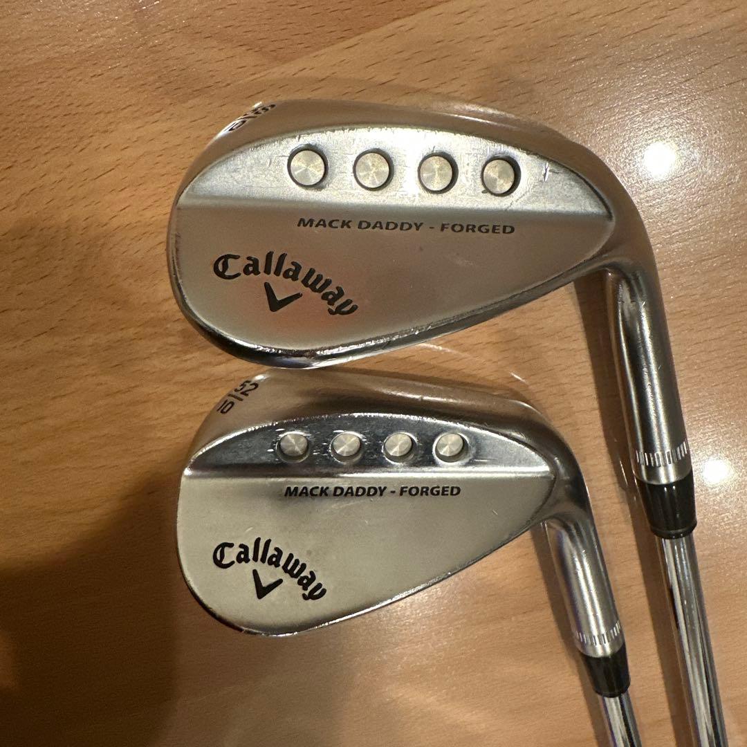 N*a様 Callaway MACK DADDY ウェッジセット 58° 52