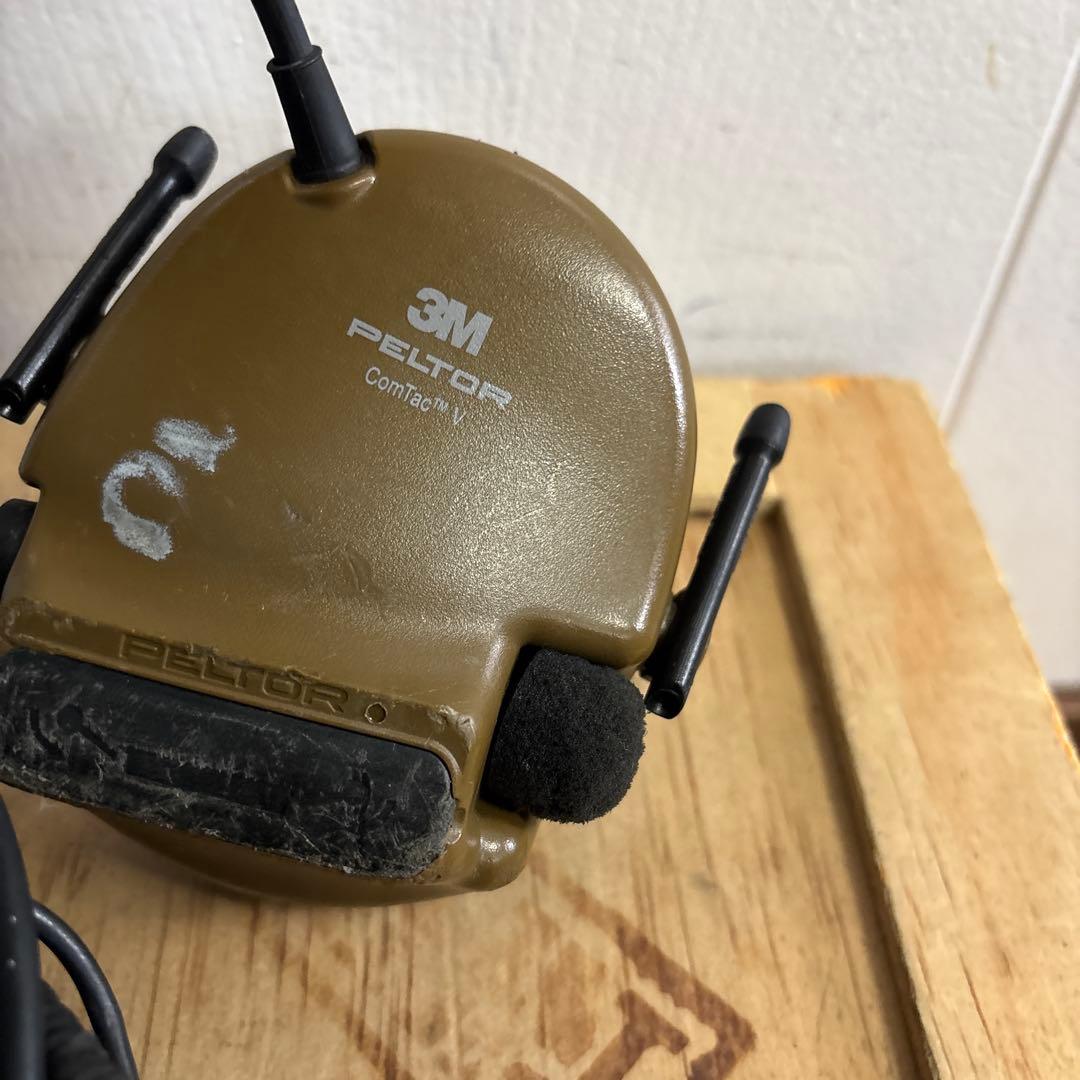 あ*し様 米軍　実物　3M PELTOR COMTAC V ヘッドセット　動作未