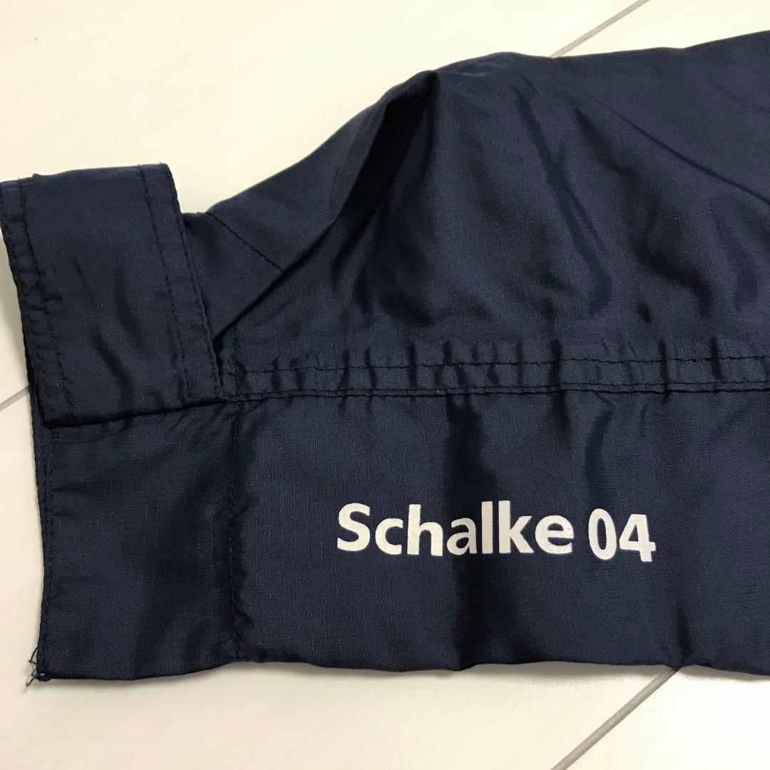 サッカー古着！FC Schalke 04 ナイロンパーカー ウィンドブレーカー