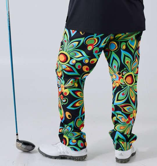 LOUDMOUTH ストレッチツイル柄ロングパンツ 58m