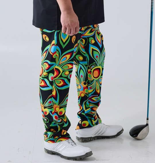 LOUDMOUTH ストレッチツイル柄ロングパンツ 58m