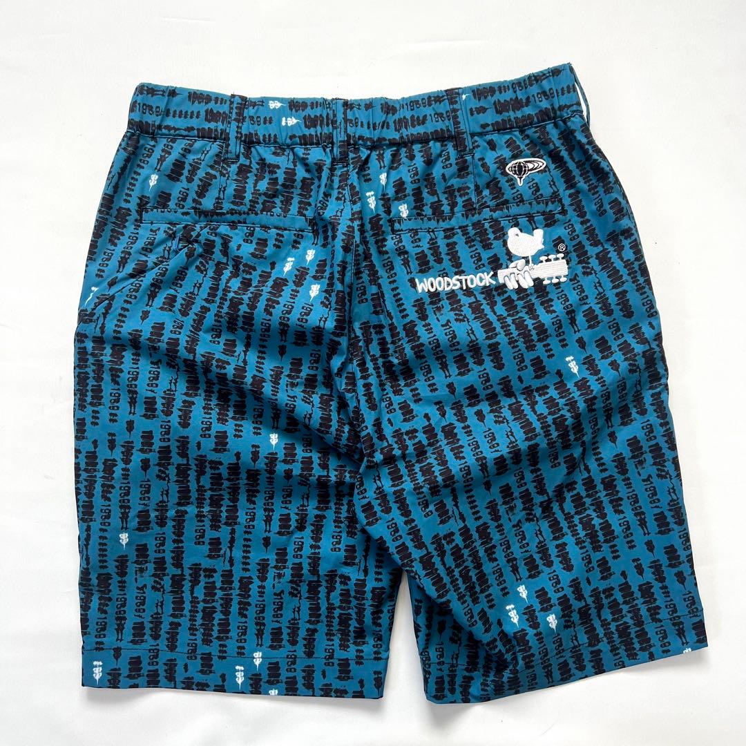 セットアップ　BEAMS GOLF WOODSTOCK ジャケット　パンツ　ロゴ