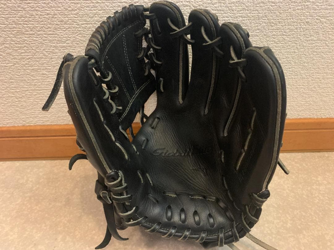 軟式野球グローブ 黒