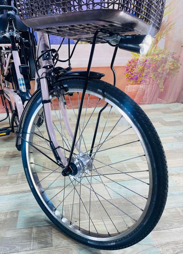 22インチ！ギュット⭐️12AHパナソニック子供乗せ電動アシスト自転車Y3118