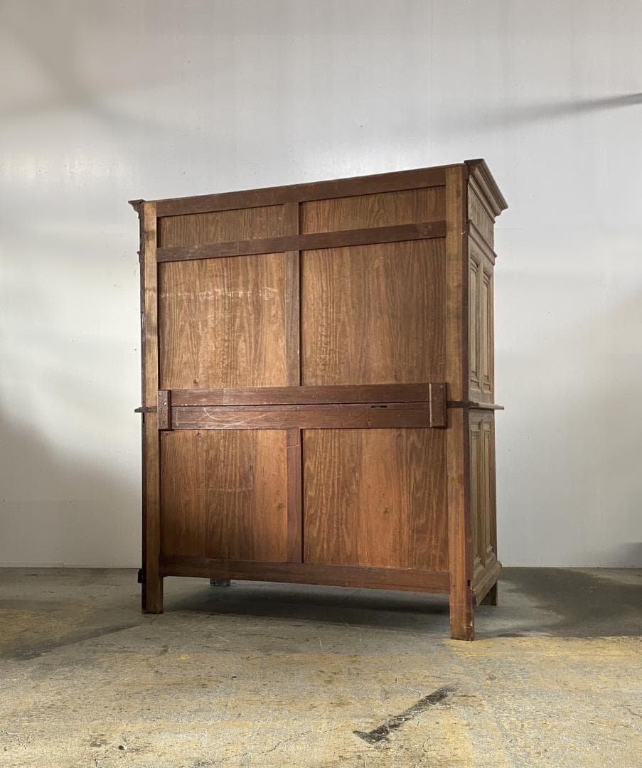 フランス アンティーク Oak Cabinet キャビネット