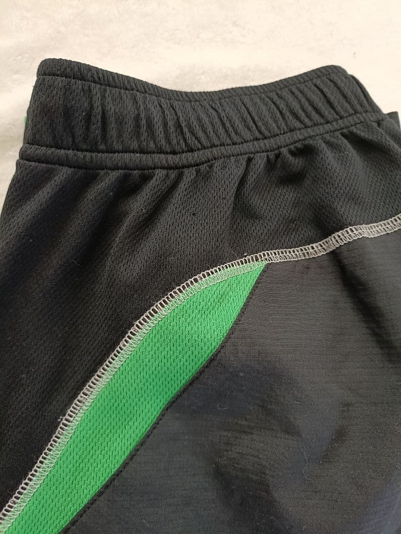 ★激レア☆　90S　NIKE XL ピステパンツ ブラック/グリーン　ナイキ