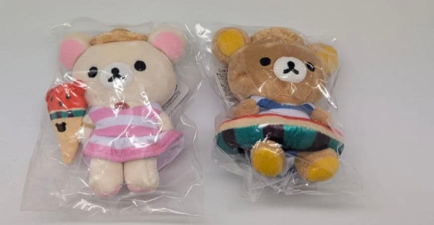 リラックマ マホロバマインズ三浦限定 おでかけぬいぐるみキーホルダー4種セット