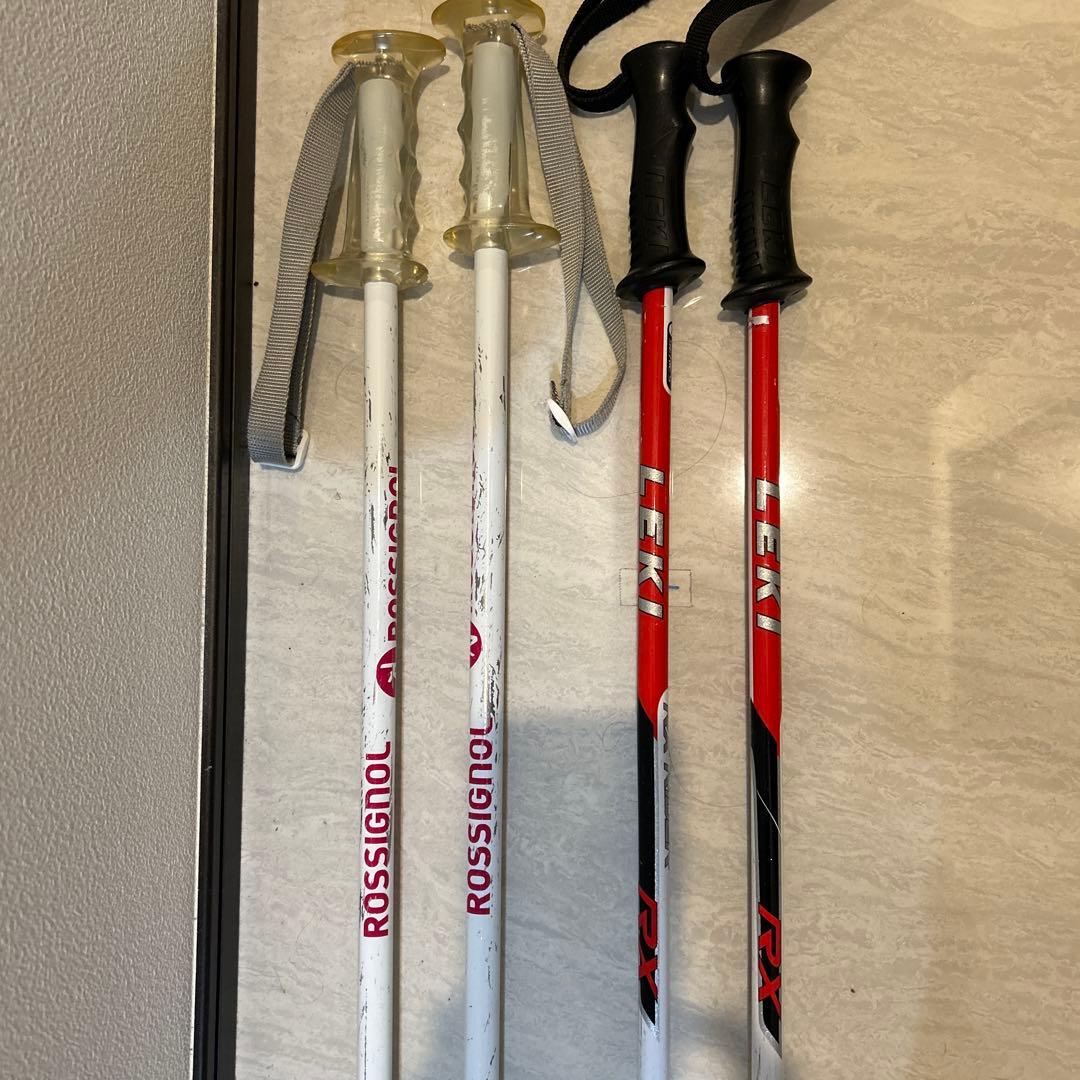 ユゥジンex 　ROSSIGNOL PURSUIT 156cm+ストック