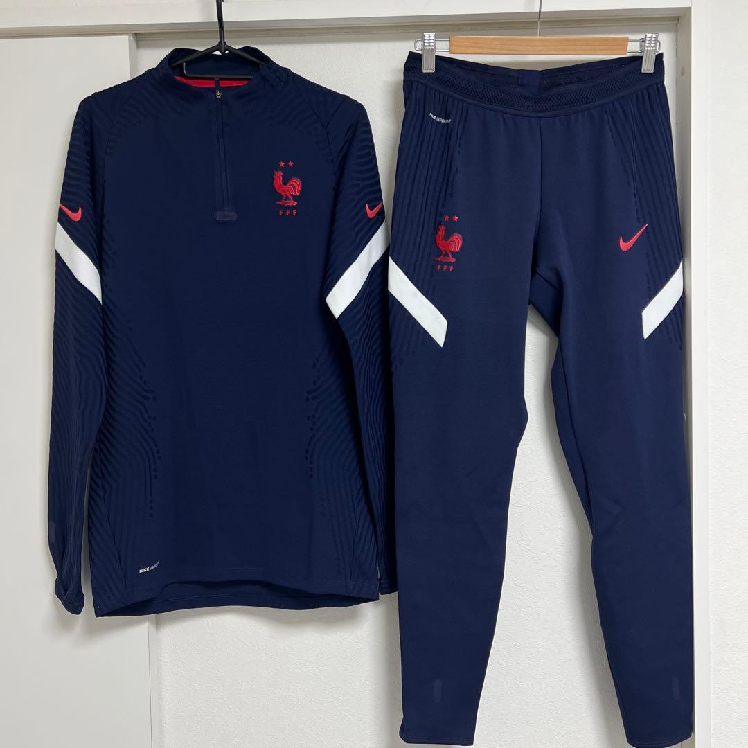 NIKE サッカー　フランス代表　ヴェイパーニット トレーニング　セットアップ