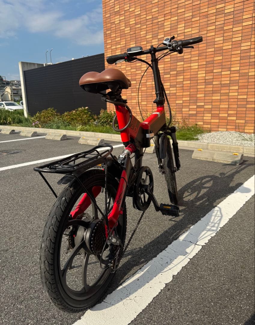 電動アシスト自転車 折りたたみ Wサス リッチビット