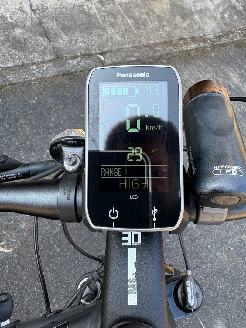 電動アシスト自転車 スポーツタイプ ブラック/ブルー
