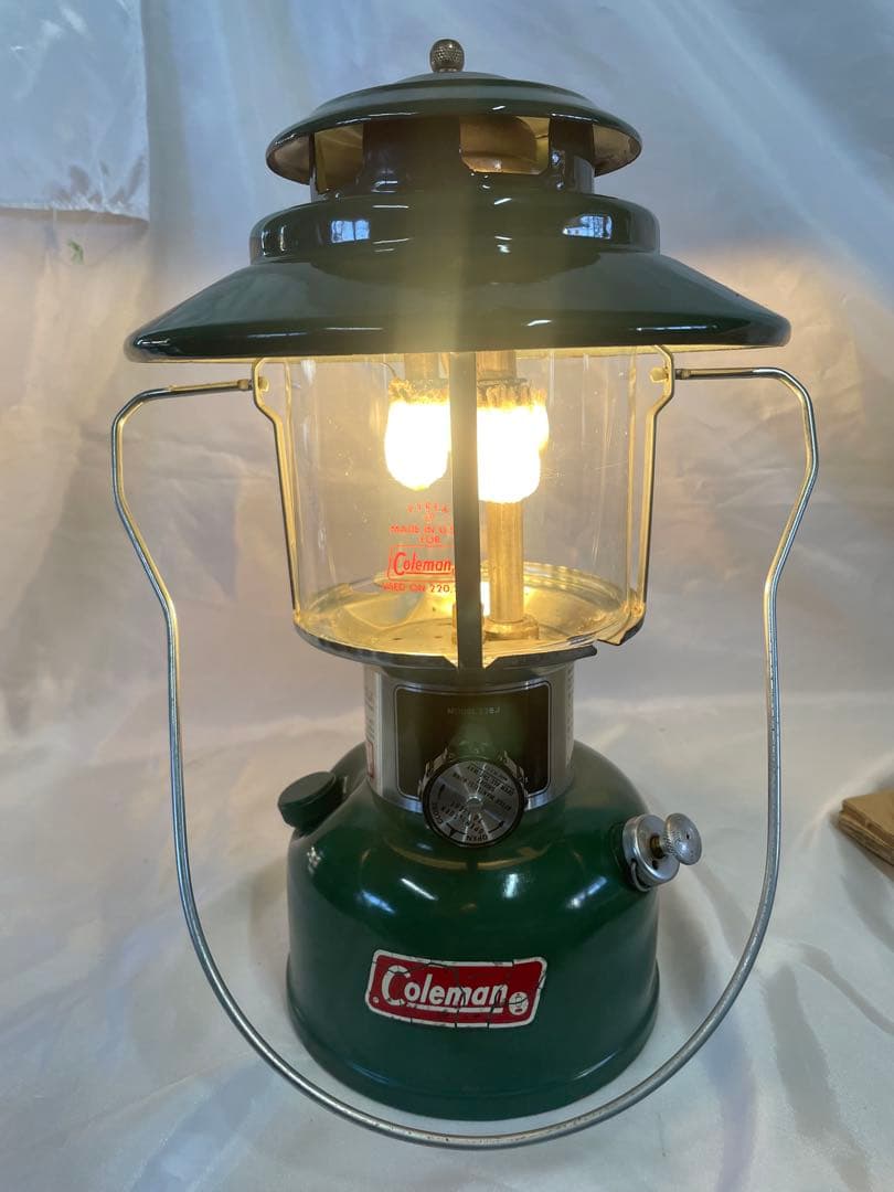 Coleman コールマン 228J クラムシェル ケース付き 78年4月