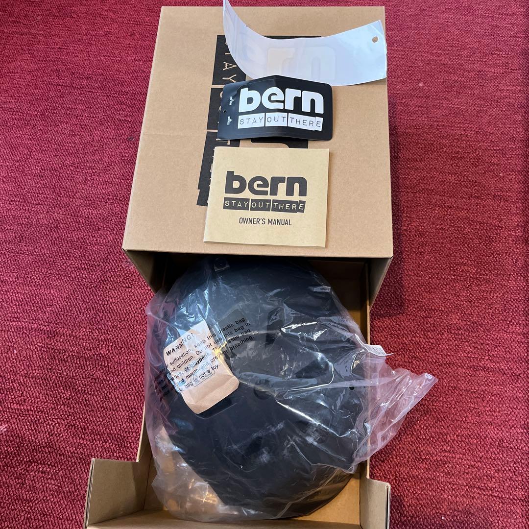 bern ヘルメット マットブラック XXL