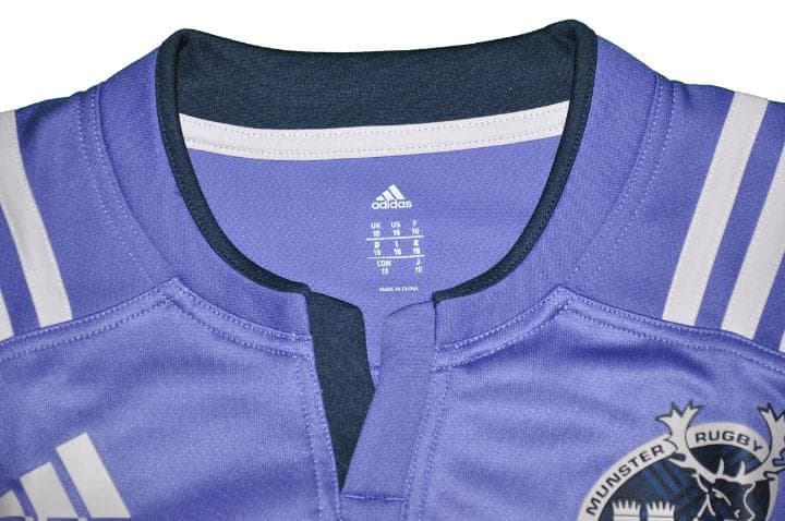 在庫処分　ラグビー　アイルランド　マンスター　ユニフォーム　adidas 紫