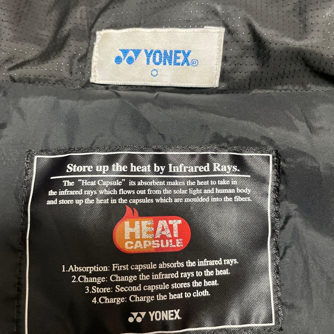 YONEX パデッドジャケット ブラック　サイズO