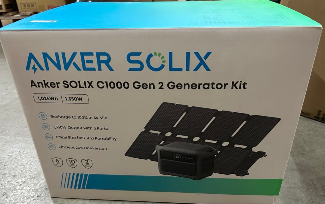 アクセサリー Anker Solix C1000 Gen 2 Portable Power