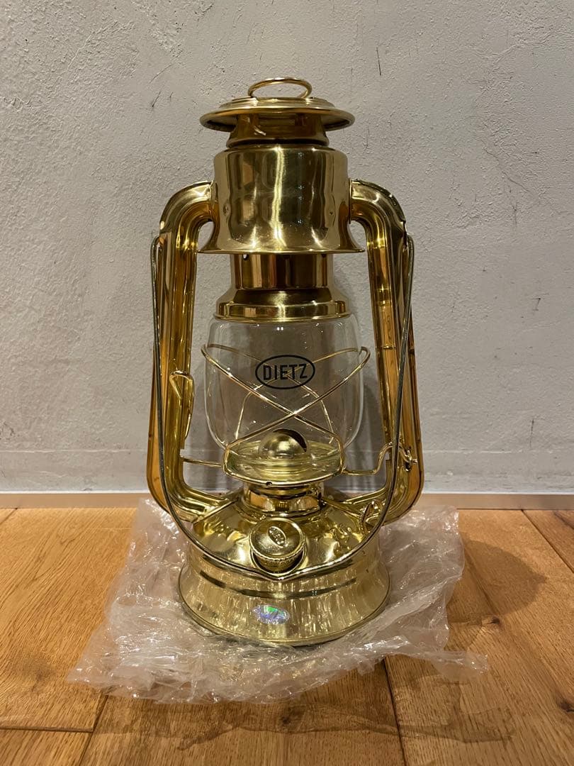 DIETZ76 BRASS 真鍮 デイツ 76ハリケーンランタン【収納ケース付き