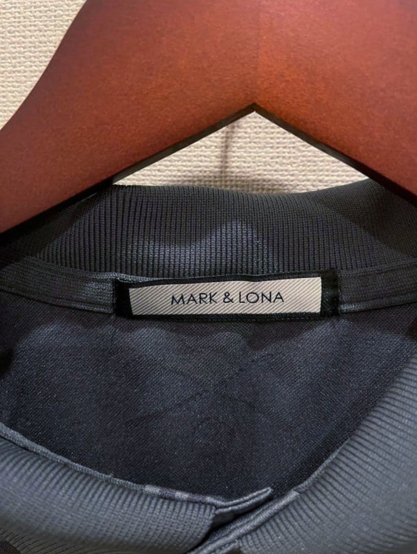 MARK & LONA グレー ポロシャツ