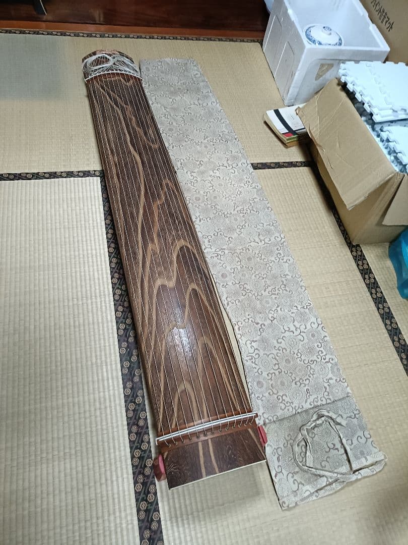 筝 琴 カバー付き
