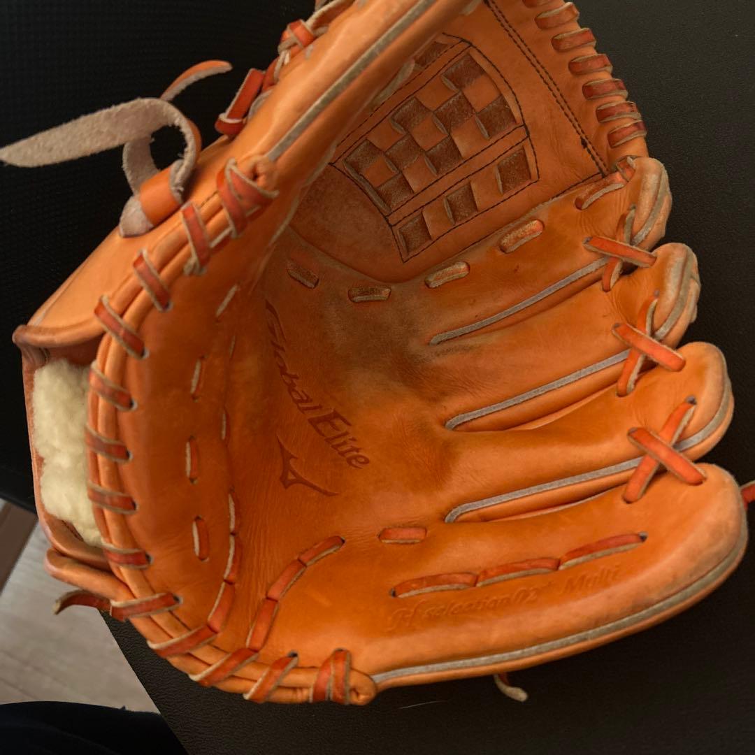 Mizuno Global Elite 硬式グローブ ブラウン