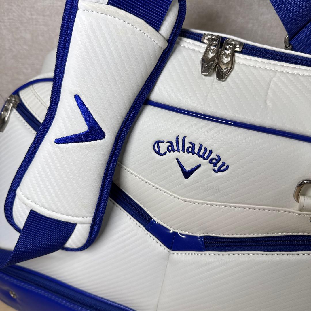 限定品　Callaway ANA ゴルフバッグ ボストンバッグ　白/青
