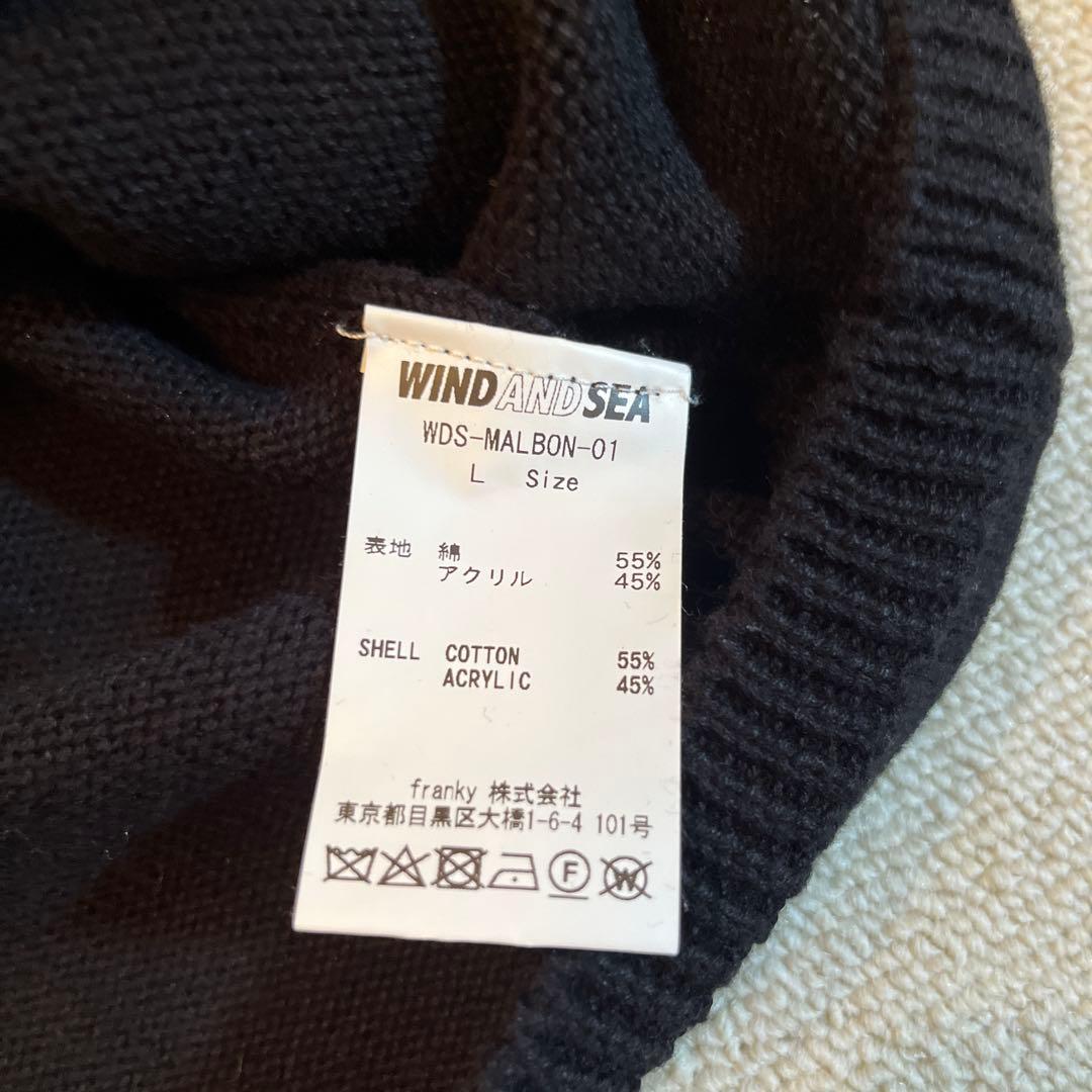 マルボンゴルフ　WIND AND SEA GOLF ニット