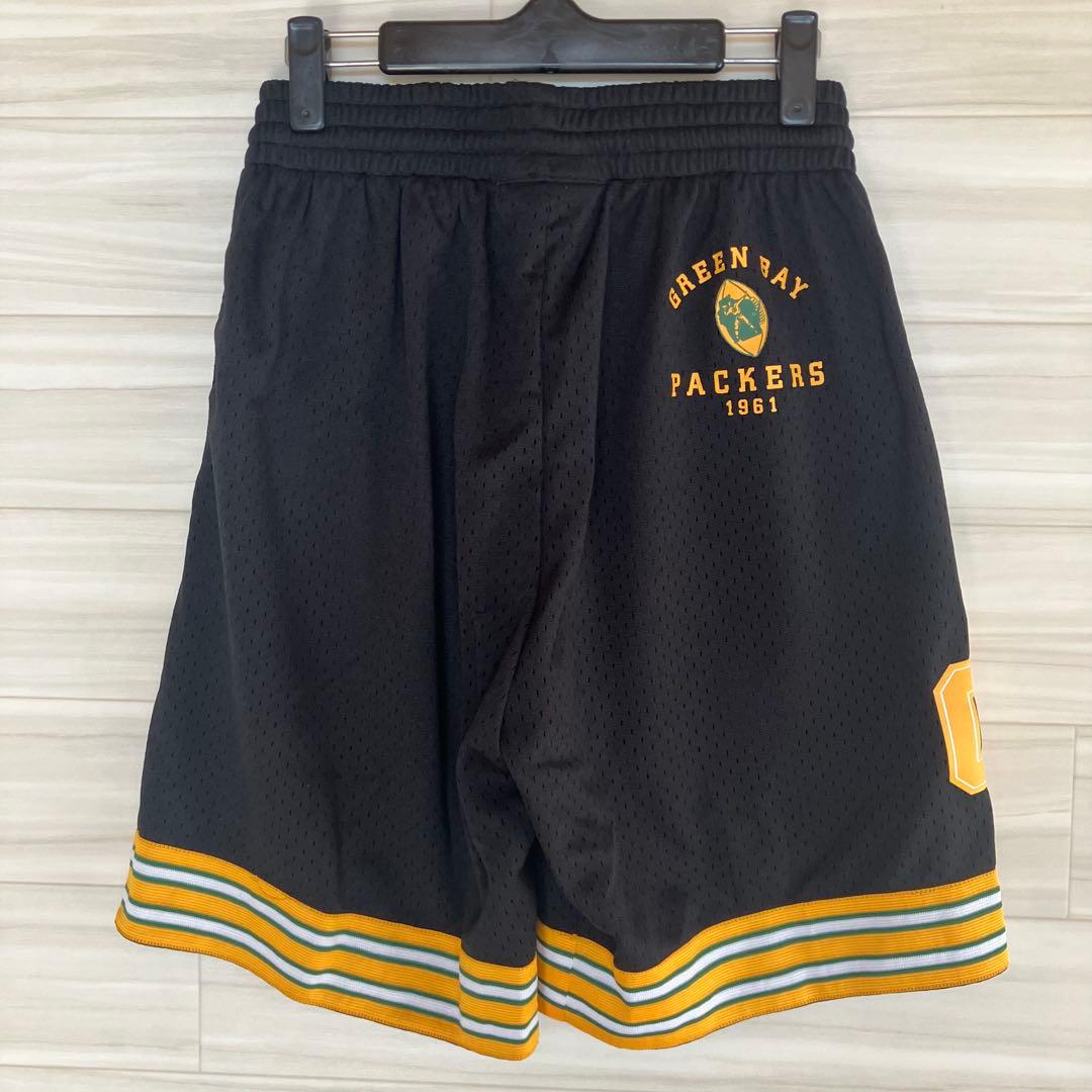 【新品】 NFL グリーンベイ・パッカーズ　アメフト　ハーフパンツ　バスパン
